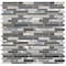 Msi Urban Loft Interlocking SAMPLE Glass Stone And Metal Mesh-Mounted Mosaic Tile ZOR-MD-0457-SAM - alternate 5
